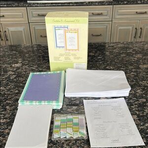 GARTNER STUDIO INVITATION & ANNOUNCEMENT KIT NEW